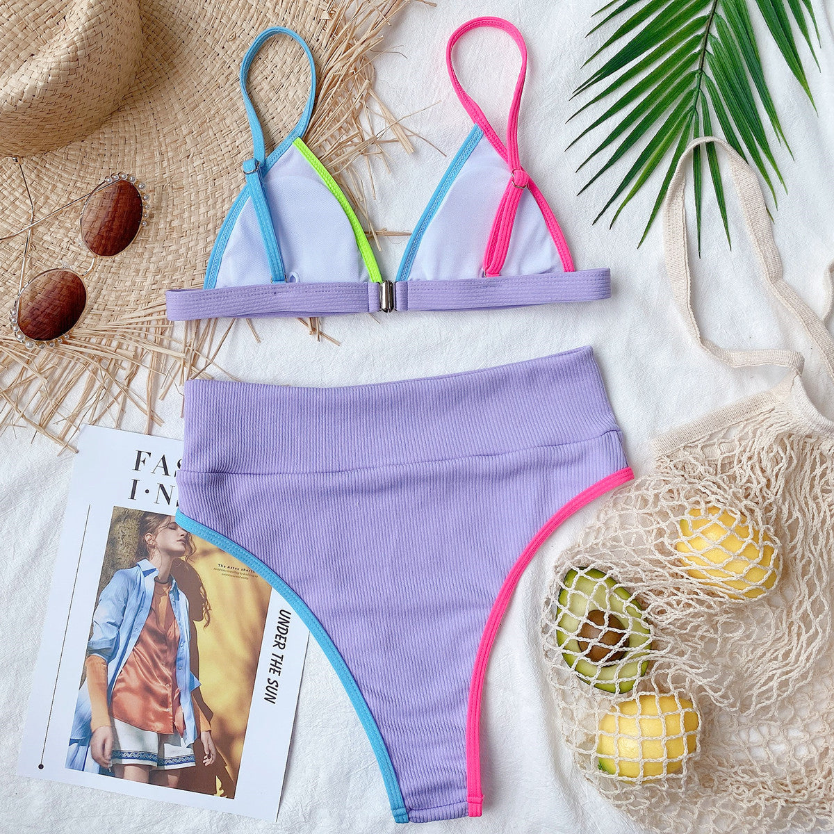 The Verena Set - Velour Violet