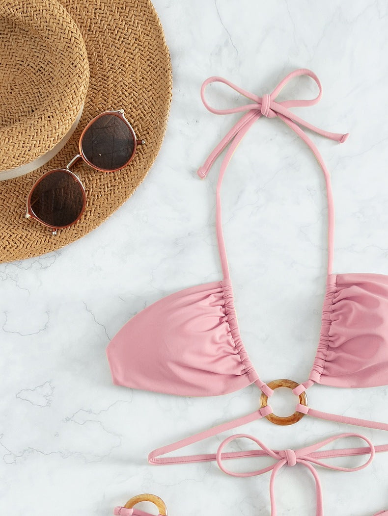 The Isla Luxe Set - Velour Pink